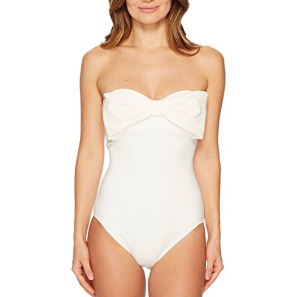 Kate Spade Bow Swimsuit NWOT